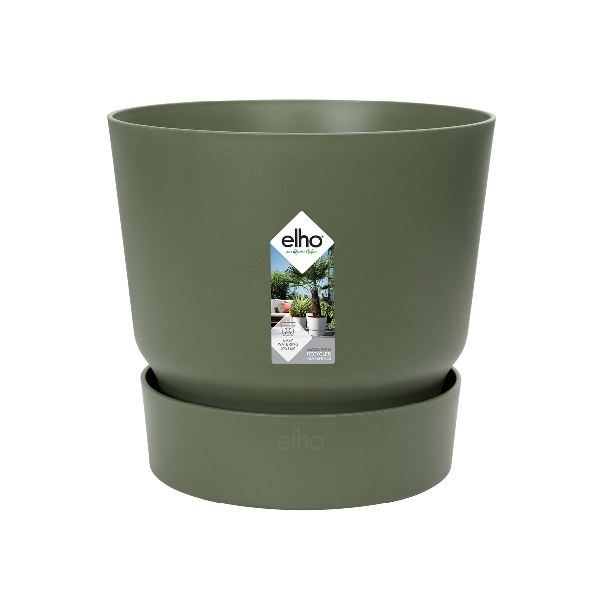 Pot elho Greenville Rund grün - D39 x H37