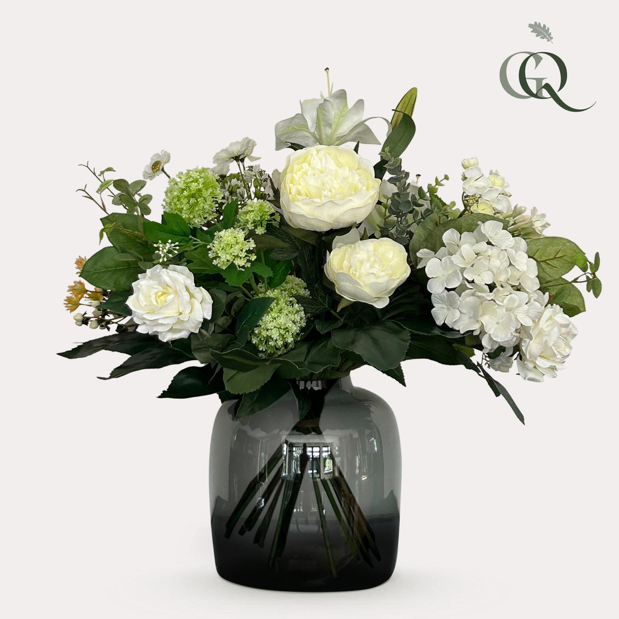 Kunstblumen - Strauß - M - White Dream - 60 cm