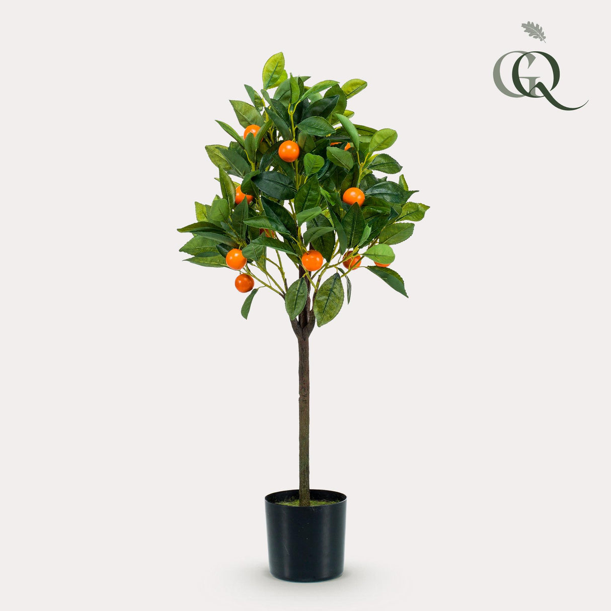 Kunstpflanze - Citrus Sinensis - Orangenbaum - 75 cm