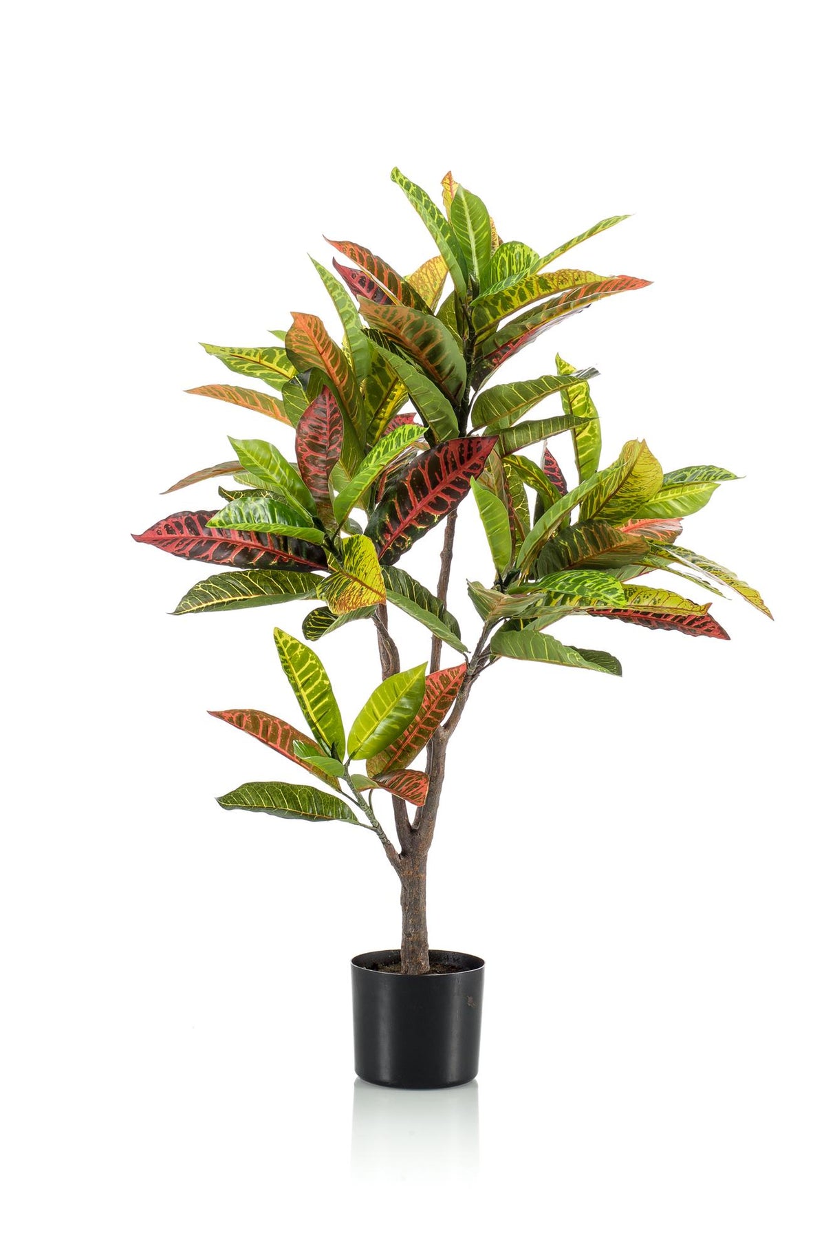 Kunstplant - Croton Codiaeum - Arbuste merveilleux - 95 cm