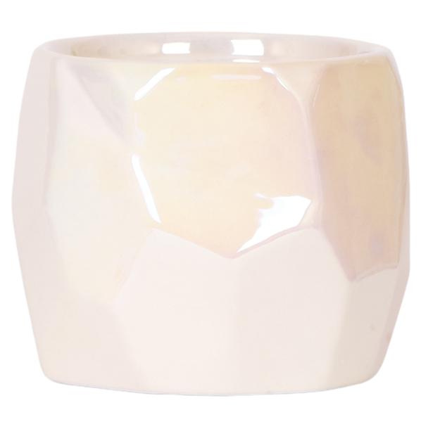 Pot en perle - Travertin - Ø12cm