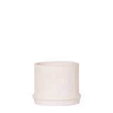 Bali sierpot  - Gebroken Wit - Ø6cm