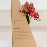 Kolibri Orchids | Paarse Phalaenopsis Orchidee - Mineral Morelia in Spike Sierpot Wit met Giftbox - Ø9 cm