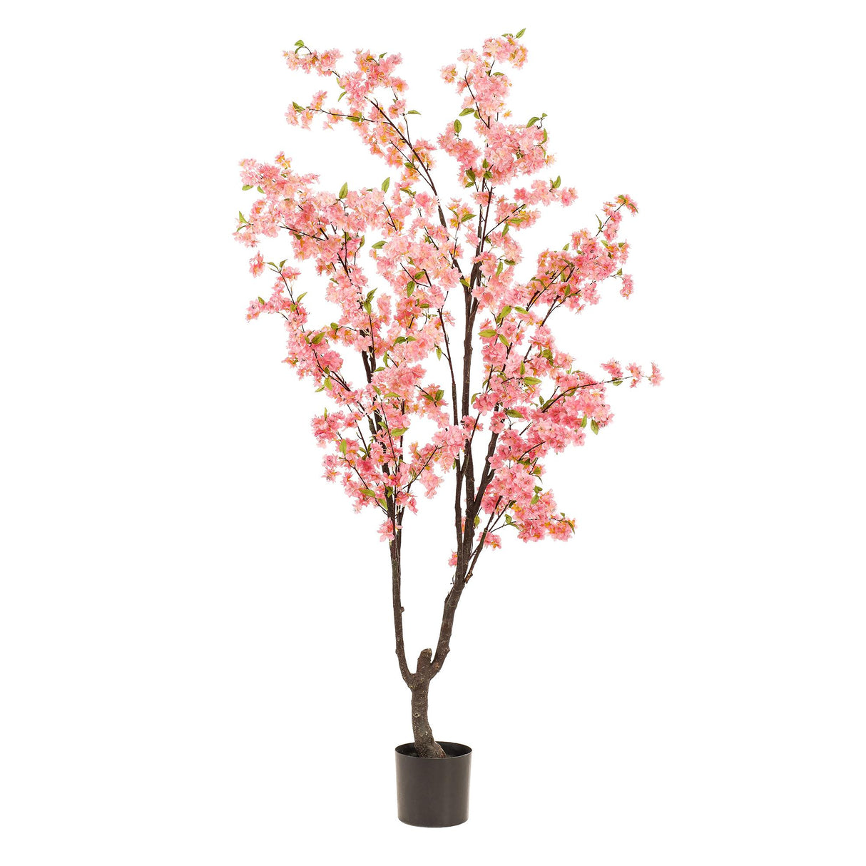 Kunstpflanze - Prunus - Kirschblüte - Rosa - 210cm
