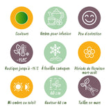 Borderpakket - Thee kruiden - 8 Vaste planten - 1 m2 - Diversen kleuren - Weinig Onderhoud - Pot 11cm