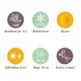 Green boutiQ - Terrasplant - Japanse Esdoorn - Acer palmatum Jordan - Geel - 2 Planten - Bladverliezend - Pot 19cm Hoogte 70cm