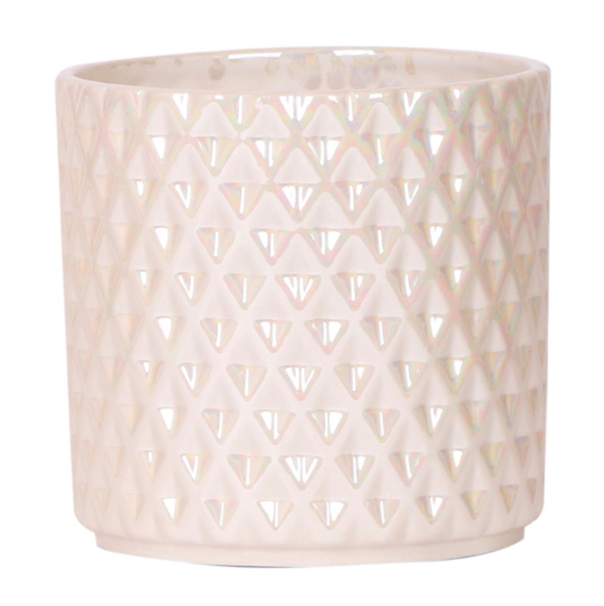 Kolibri Home | Diamond pearl sierpot - Travertine - Ø12cm
