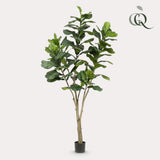 Plante artificielle - Ficus Lyrata - Plante tabac - 210cm