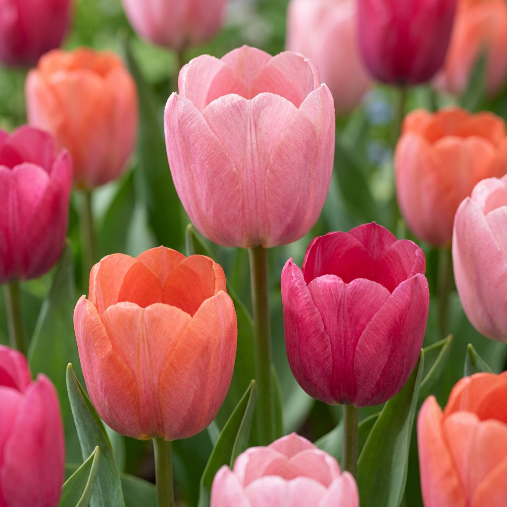 40x Tulipa Positive Vibe - Tulp Positive Vibe - Diversen - Voorjaarsbloeier - Bolmaat 11/12
