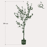 Kunstpflanze - Tropaeolum Speciosum - Kapuzinerkresse - 150 cm