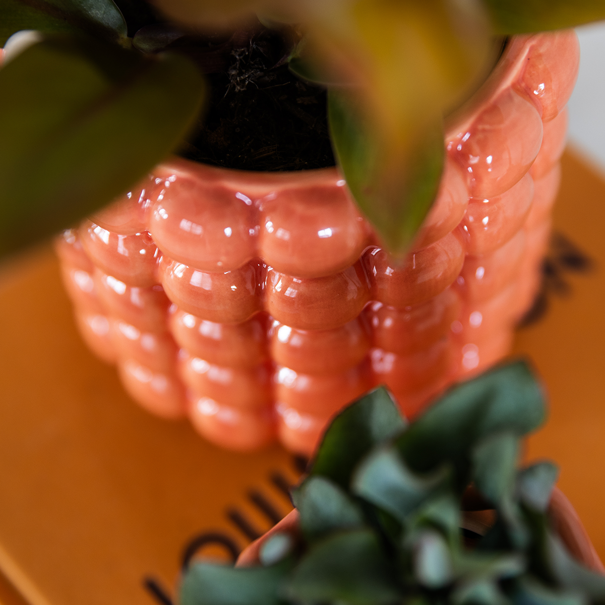 Kolibri Home | Poppy sierpot - Orange - Ø9cm