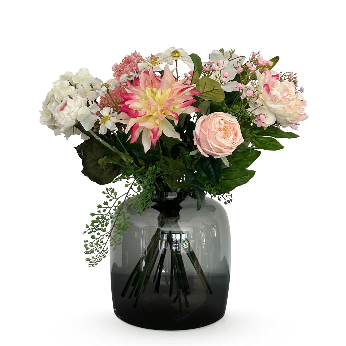 Fleurs artificielles - Bouquet M - Amoureux des pastels - 40 cm