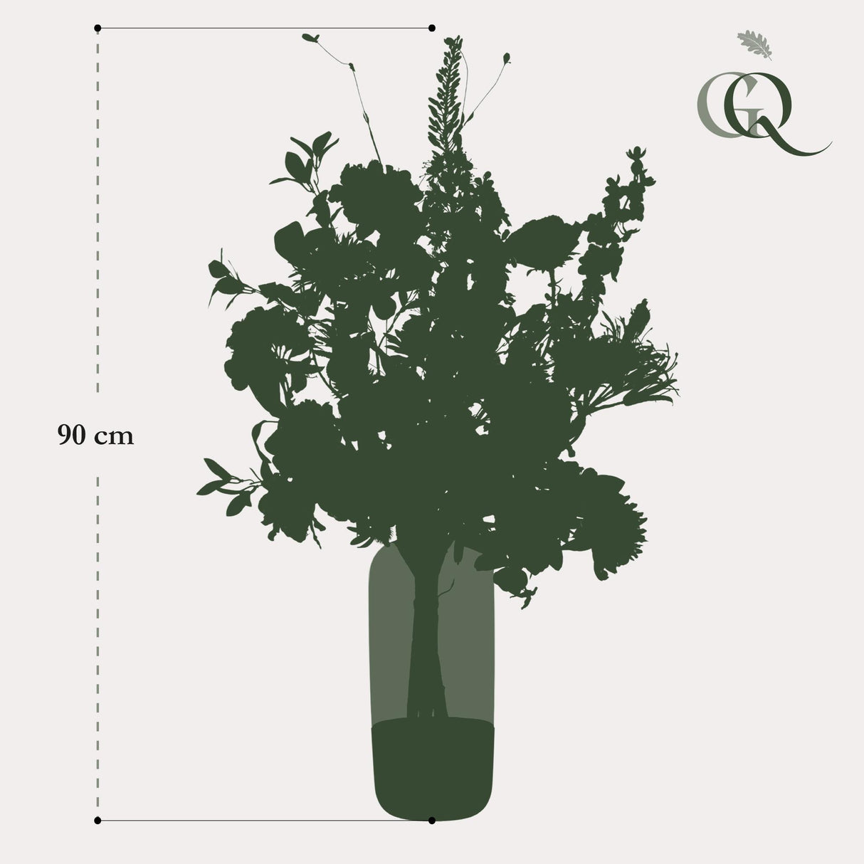 Kunstblumen - XL-Bouquet - Luxury Glam - 90cm