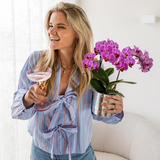 Kolibri Orchids | COMBI DEAL van 2 Phalaenopsis orchideeën - Vienna - potmaat Ø9cm | bloeiende kamerplant - vers van de kweker