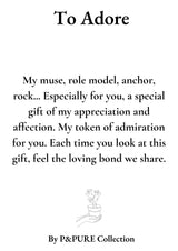 Ananas Rosita Gift "To Adore" WITH GREETING CARD! - Ø12cm - ↕35cm