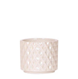 Kolibri Home | Pot décoratif perle diamant - Travertin - Ø6cm